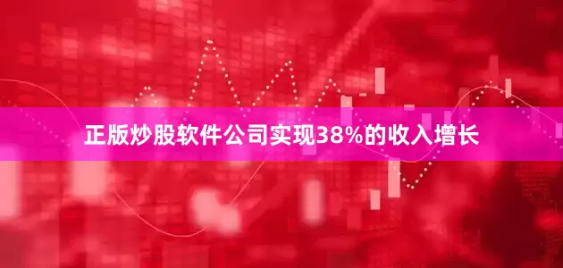 正版炒股软件　　公司实现38%的收入增长